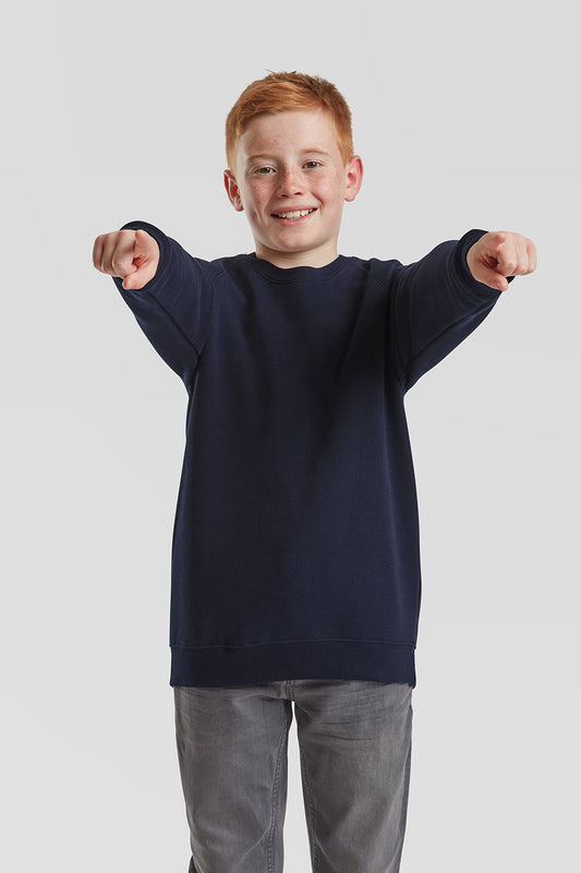 FELPA GIROCOLLO CLASSICA BAMBINO UNISEX